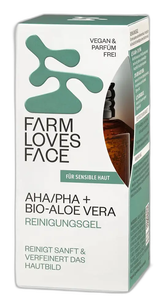 Farm Loves Face AHA/PHA + Bio-Aloe Vera Reinigungsgel