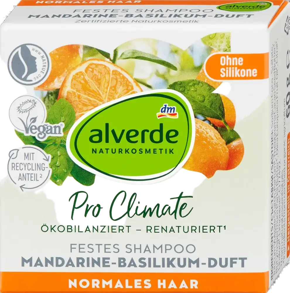 Alverde Naturkosmetik Pro Climate Festes Shampoo