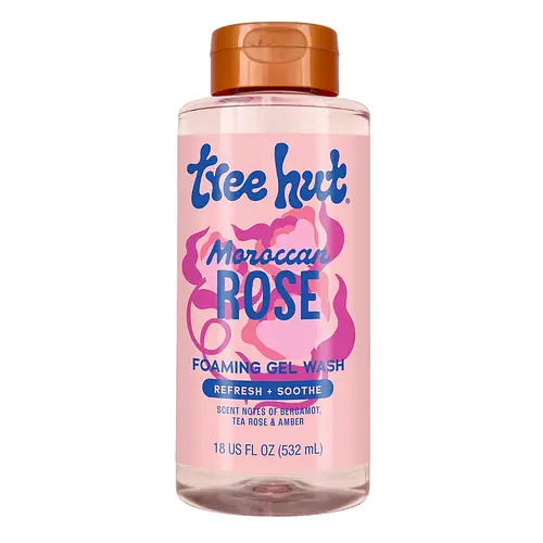 Tree Hut Foaming Gel Wash Moroccan Rose