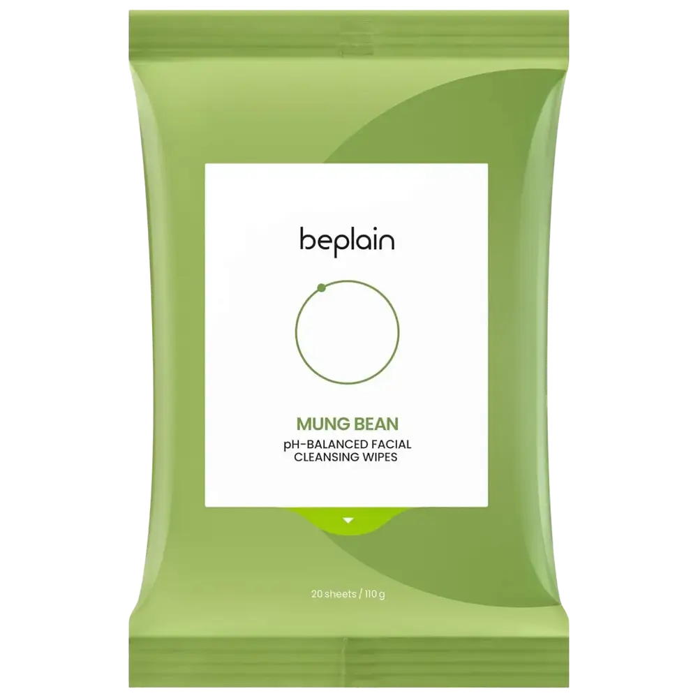 Beplain Mung Bean pH Balanced Facial Cleansing Wipes
