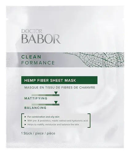Babor Hemp Fiber Sheet Mask
