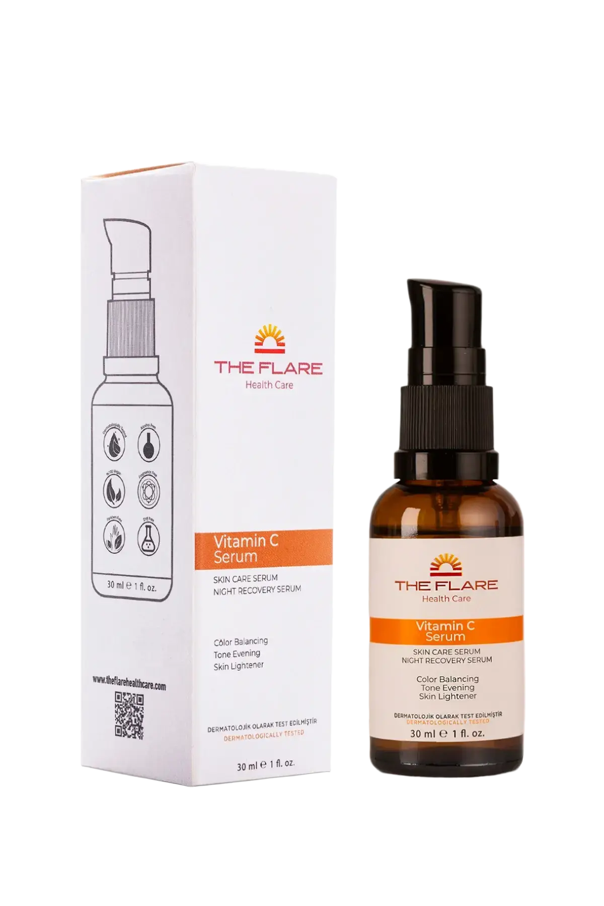 The Flare Health Care Vitamin C Serum