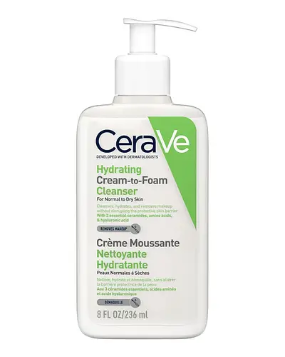 CeraVe Hydrating Cream-To-Foam Cleanser Sweden