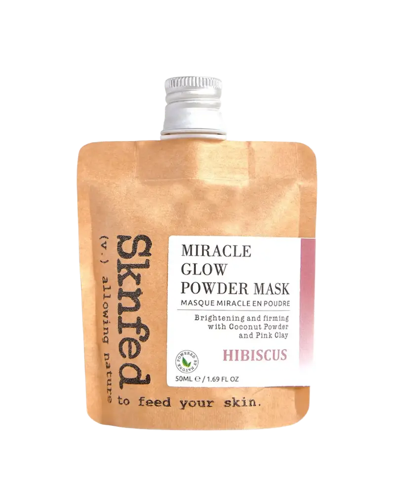 Sknfed Miracle Glow Powder Mask With Hibiscus