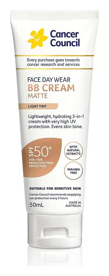 Cancer Council Face Day Wear BB Cream Tinted SPF 50+ Light Tint