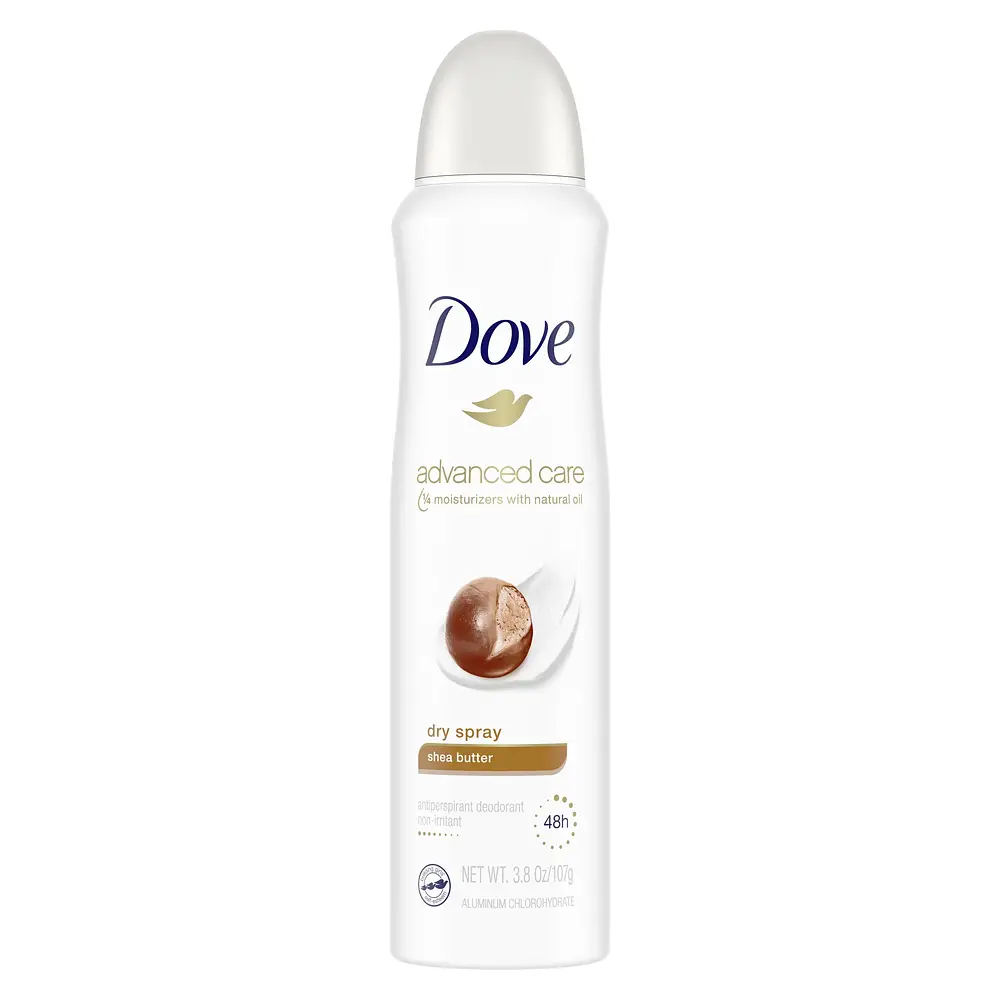 Dove Advanced Care Dry Spray Shea Butter