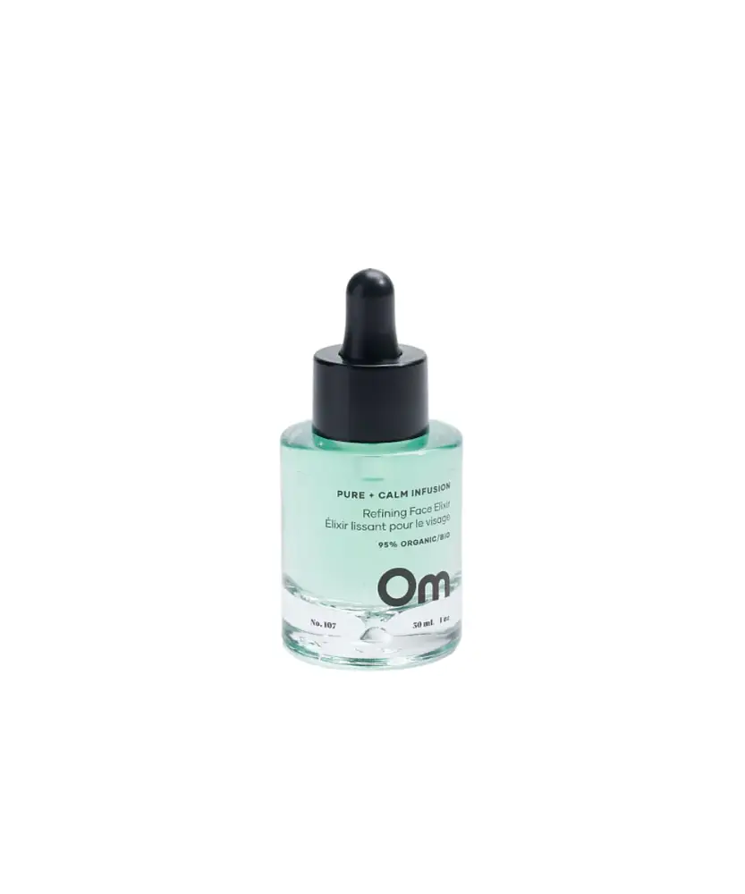 OM Organics Pure + Calm Infusion Refining Face Elixir
