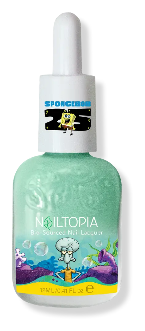 Nailtopia Bio-Sourced Nail Lacquer Squidward