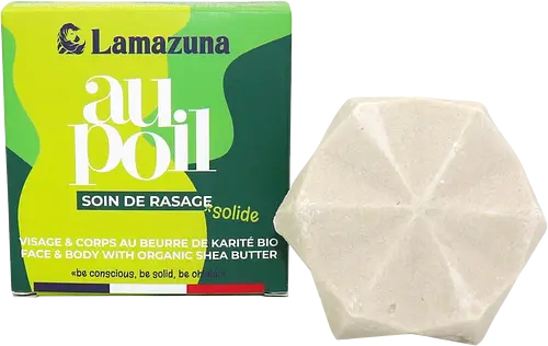 Lamazuna Au Poil Solid Shaving Bar