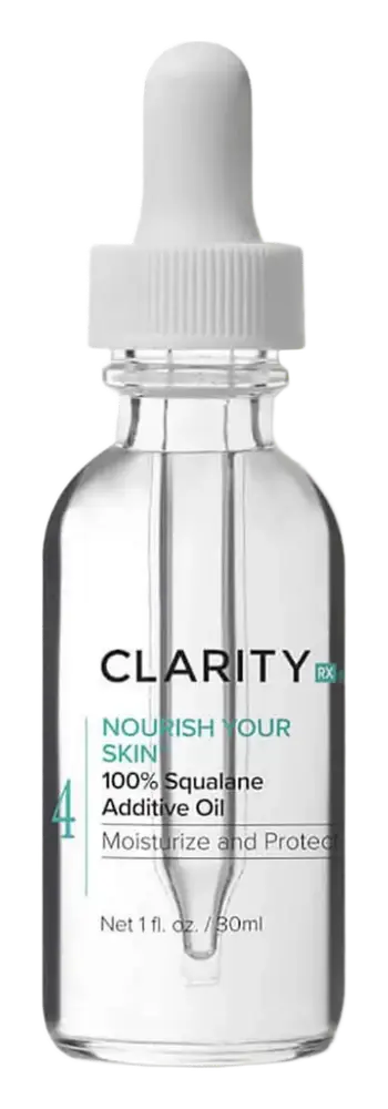 ClarityRx Nourish Your Skin 100 Percent Squalane Additive Oil