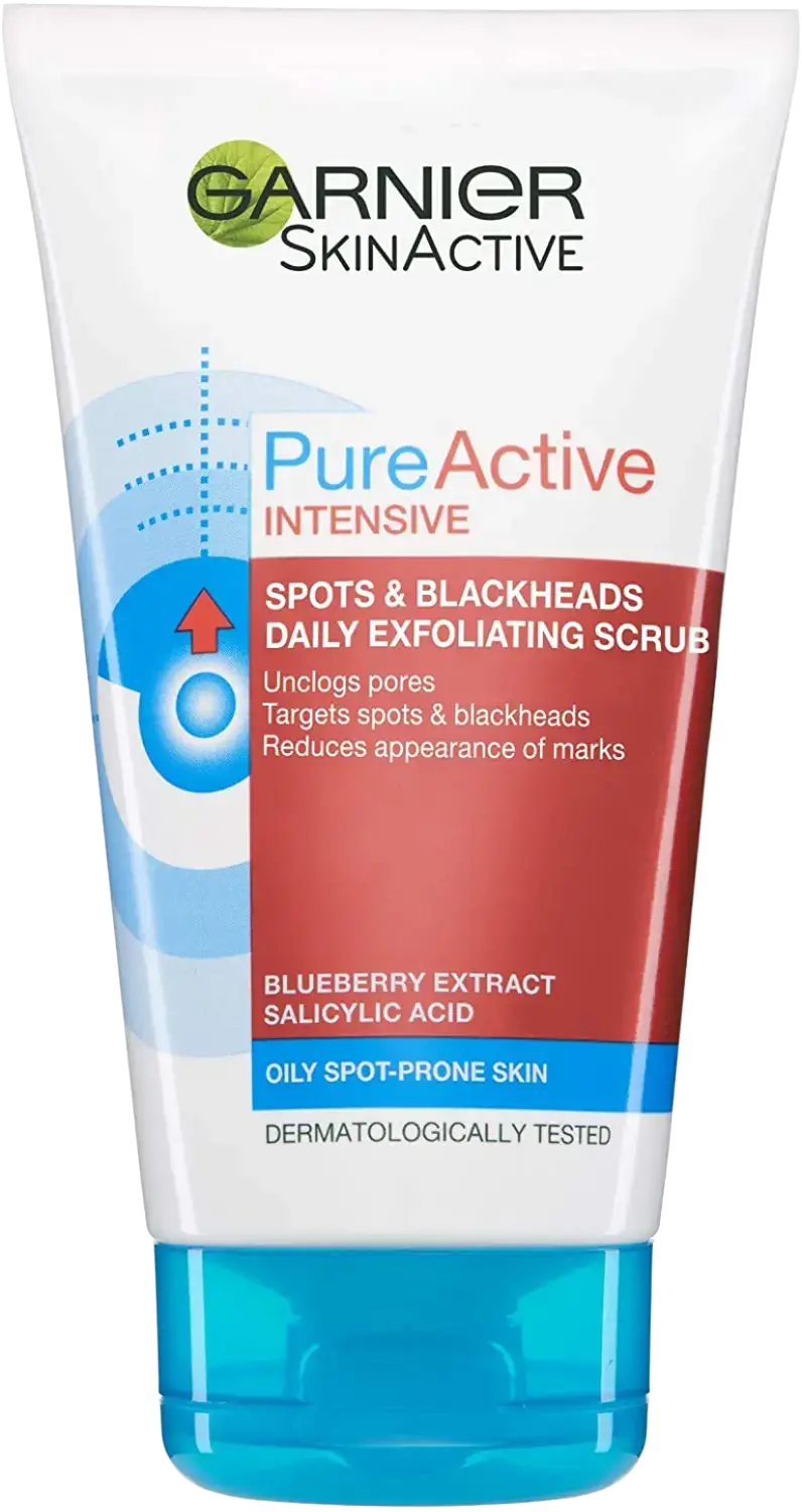 Garnier Pure Active Intensive Daily Exfoliation Scrub Spots & Blackheads