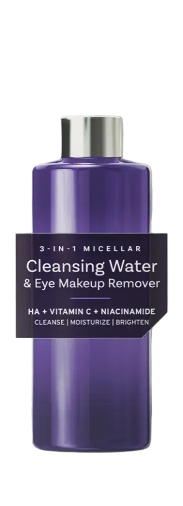 Bausch + Lomb Lumify Eye Illuminations Cleansing Water & Eye Makeup Remover
