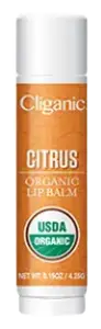 Cliganic Organic Lip Balm Citrus