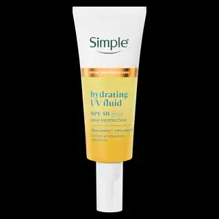 Simple Skincare Glow+ SPF50 Hydrating UV Fluid 40ml