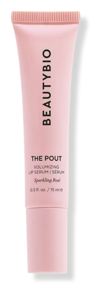 BeautyBio The Pout Sparkling Rosé Volumizing Lip Serum