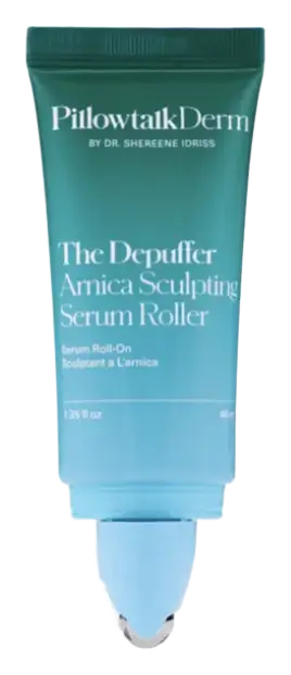 Pillowtalk Derm The Depuffer Arnica Roll-On Serum for Redness and Puffiness