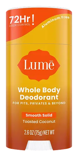 Lume Whole Body Deodorant Toasted Coconut
