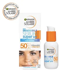 Garnier Ambre Solaire SPF 50+ Super UV Invisible Face Serum UK