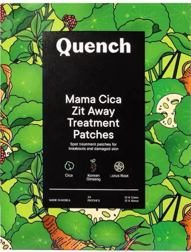 Quench Botanics Mama Cica Zit Away Treatment Patches