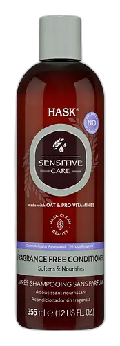 Hask Sensitive Care Fragrance Free Conditioner
