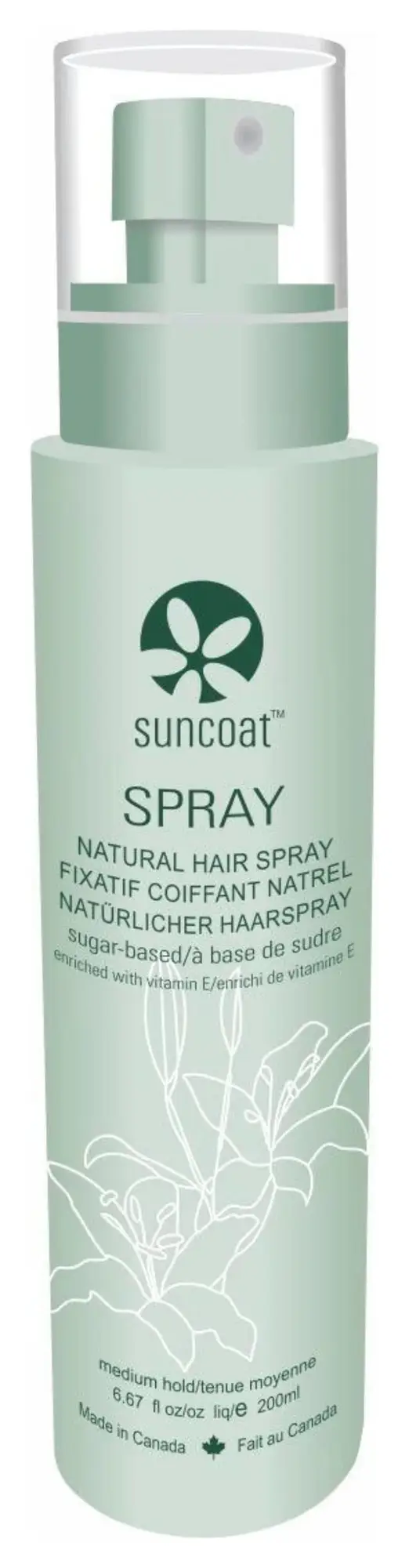 Suncoat Natural Fragrance Free Hair Spray