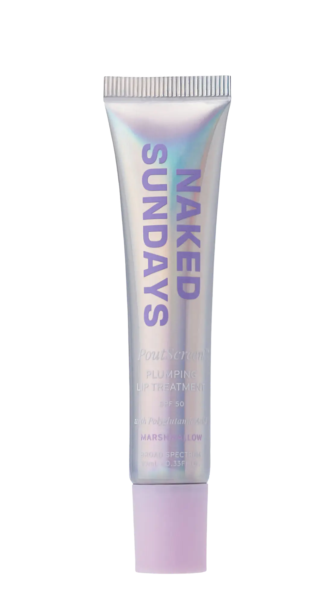 Naked Sundays Poutscreen Plumping Lip Treatment SPF 50 Marshmallow