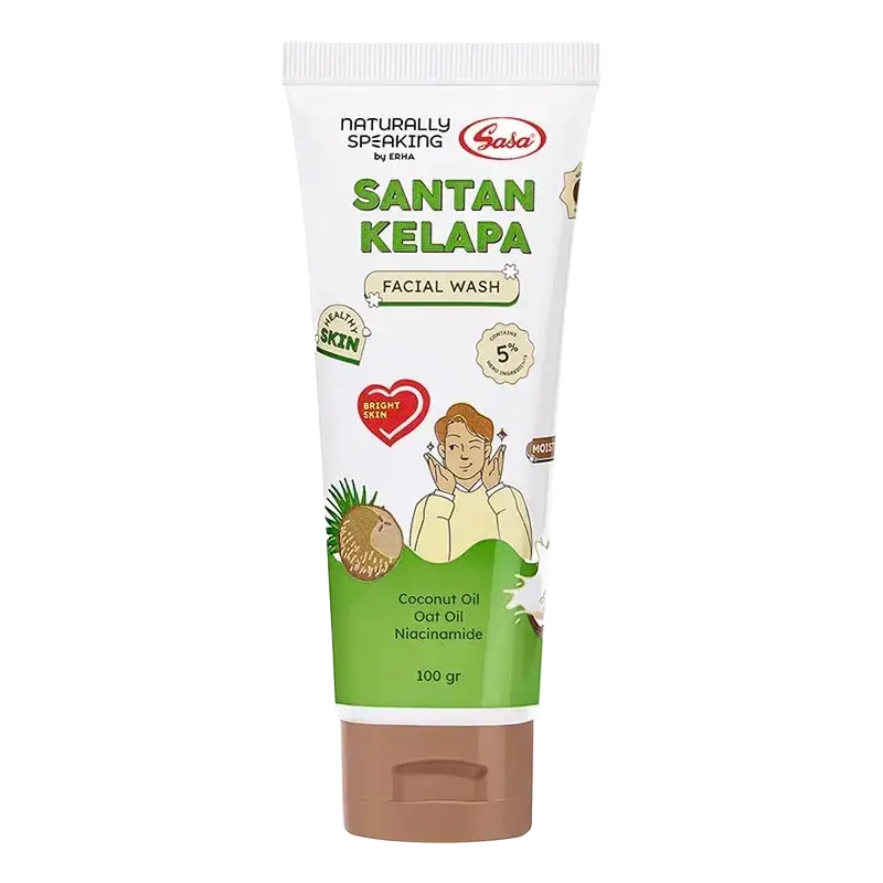 ERHA Naturally Speaking  x Sasa Santan Kelapa Facial Wash