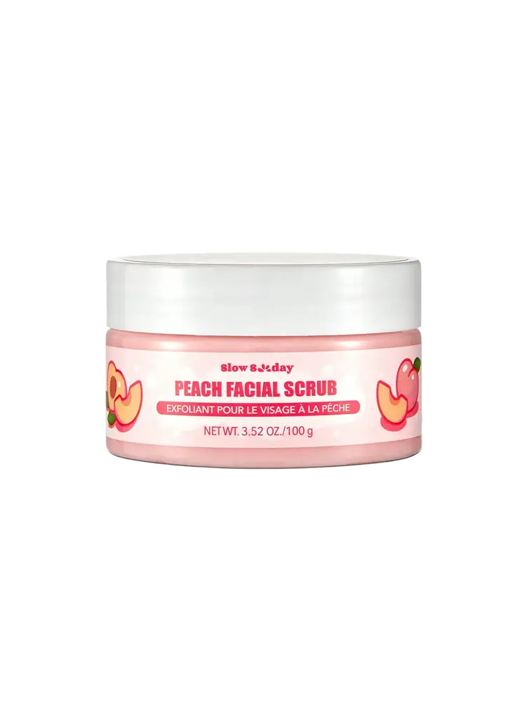Slow Sunday Peach Facial Scrub