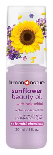 Human Nature Sunflower Beauty Oil with Bakuchiol