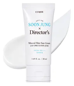 Etude House Soon Jung X Director's Mineral Filter Sun Cream SPF50+ PA++++