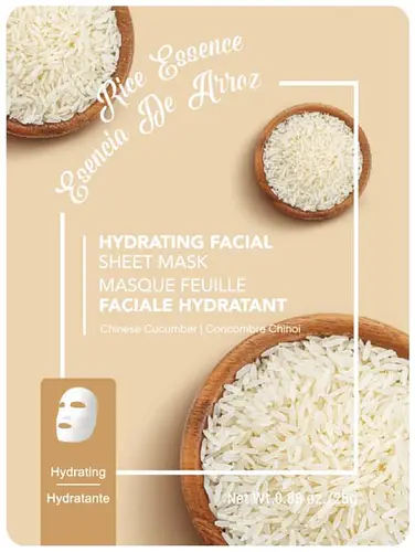 Miniso Hydrating Facial Sheet Mask Rice