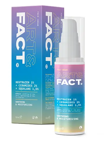 Art & Fact Neutrazen 1%+Ceramides 2%+Squalane 1,5% Soothing & Moisturizing Cream