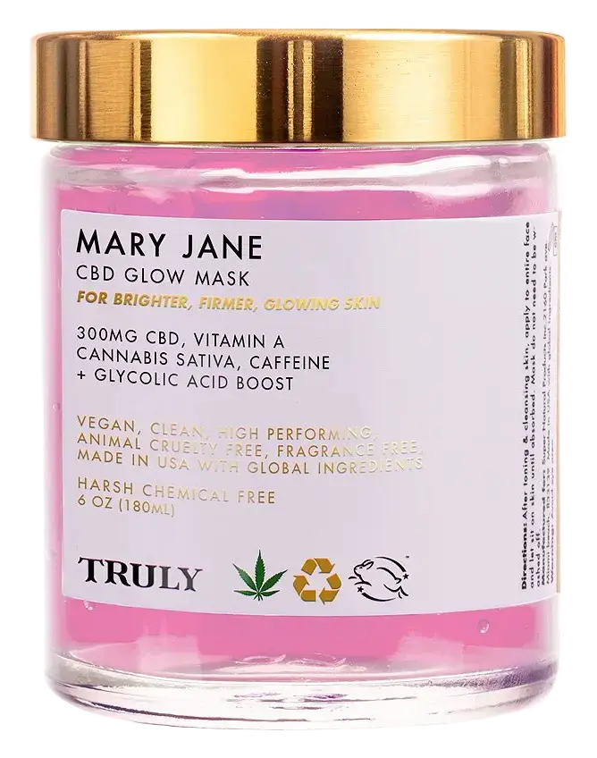 Truly Mary Jane CBD Glow Mask