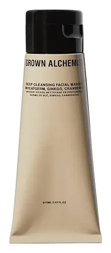 Grown Alchemist Deep Cleansing Facial Masque Wheatgerm, Ginkgo, Cranberry