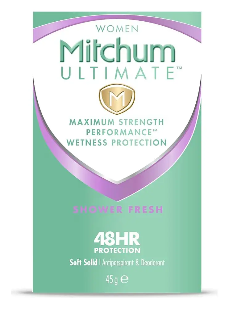 Mitchum Ultimate Women 48Hr Protection Soft Solid Shower Fresh