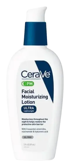 CeraVe PM Facial Moisturizing Lotion US