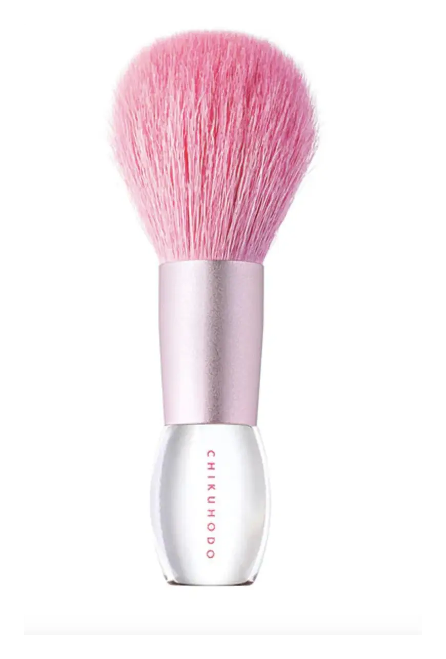Chikuhodo PK-P Powder & Cheek Brush, Crystal Pink Series