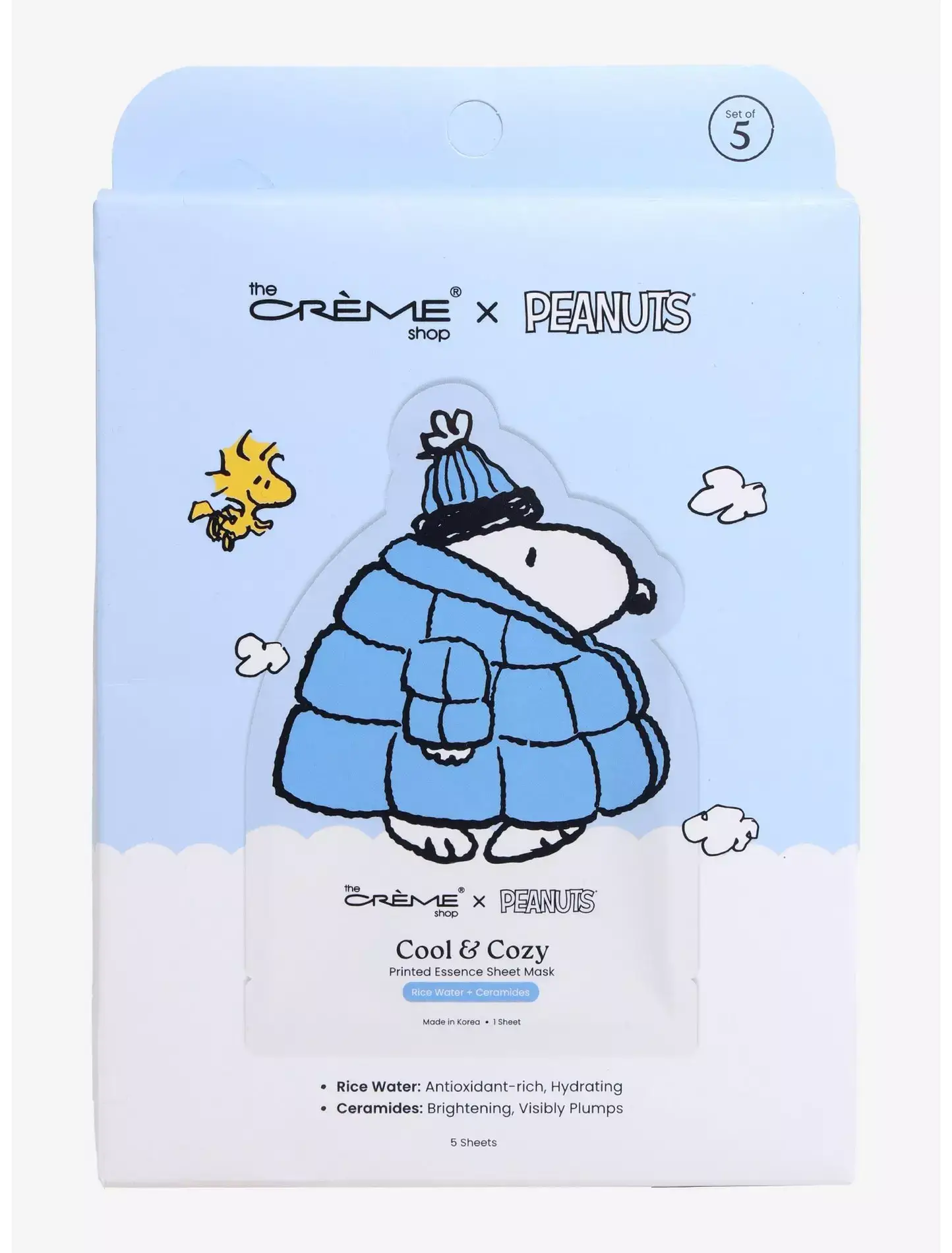 The Creme Shop Peanuts Snoopy Cool & Cozy Face Sheet Mask