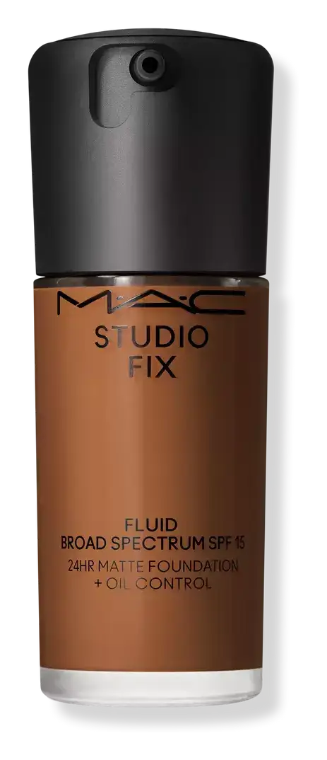 Mac Cosmetics Studio Fix Fluid SPF 15 24HR Matte Foundation + Oil Control NC55