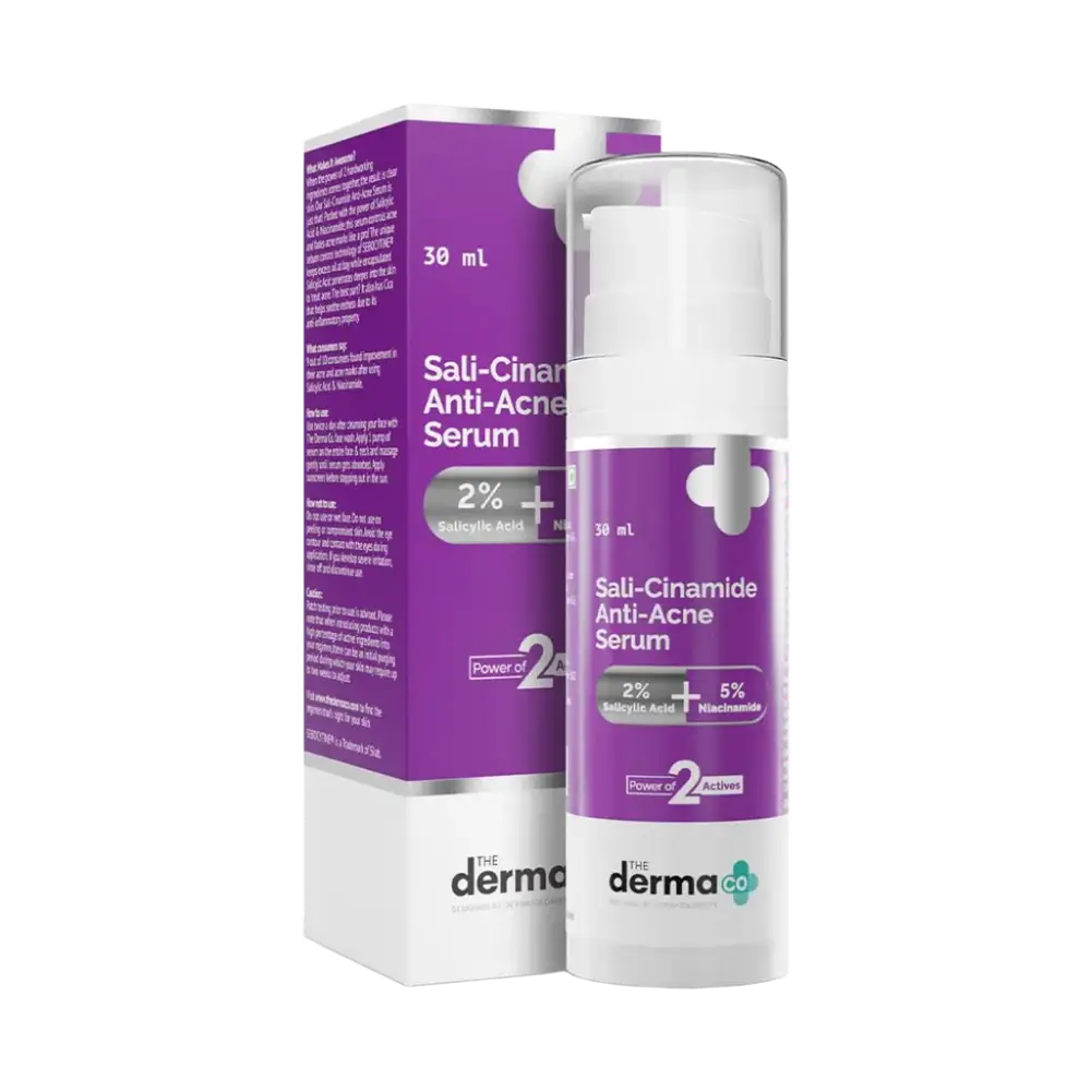 The Derma Co Sali-Cinamide Anti-Acne Serum