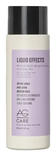 AG Care Liquid Effects Medium-Hold Weightless Styling Gel