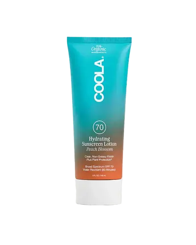 COOLA Hydrating Sunscreen Lotion SPF 70 Peach Blossom