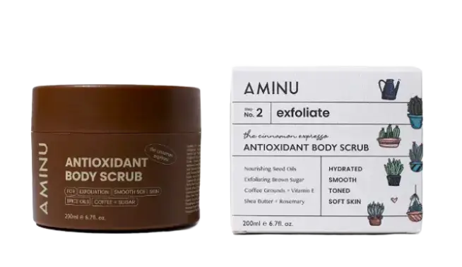 Aminu The Cinnamon Expresso Antioxidant Body Scrub