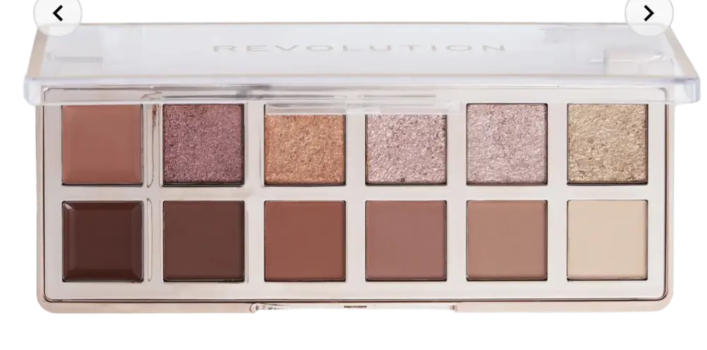 Revolution Beauty The True Icon Bronze Shadow Palette