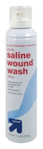 up&up Saline Wound Wash