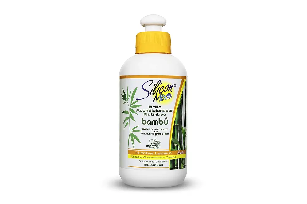 Silicon Mix Bambú Brillo Acondicionador Nutritivo Leave-In