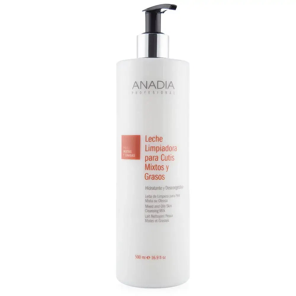 Anadia Profesional Leche Limpiadora Para Cutis Mixtos Y Grasos