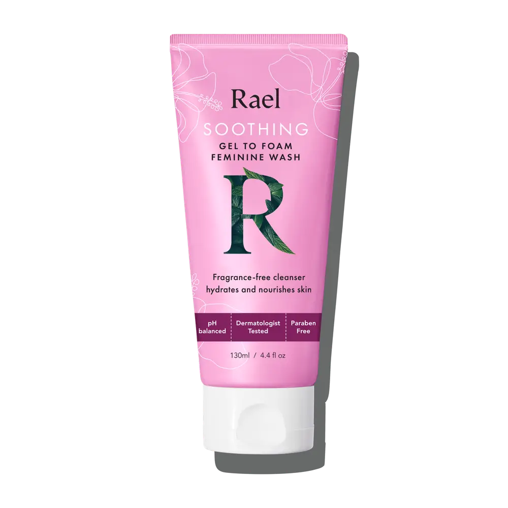 Rael Soothing Gel To Foam Feminine Wash