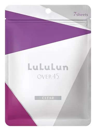 Lululun Over 45 Facial Mask Clear (Iris Blue)