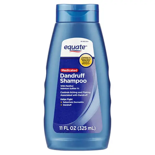 Equate Medicated Dandruff Shampoo With Menthol Selenium Sulfide 1%